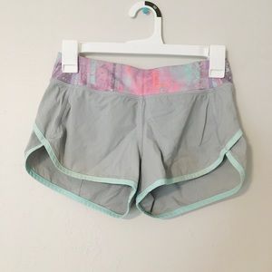 Grey Ivivva shorts by Lululemon